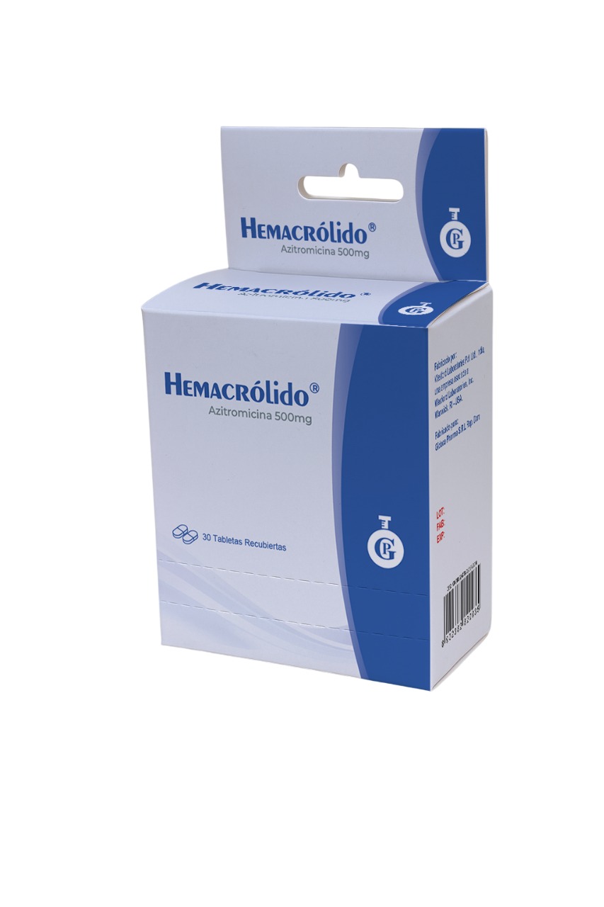 Hemacrólido 500mg